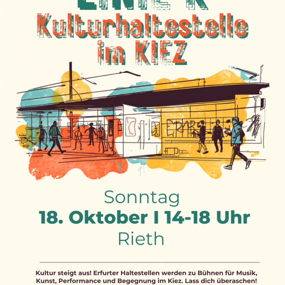 Linie K - Kulturhaltestelle im Kiez Cover