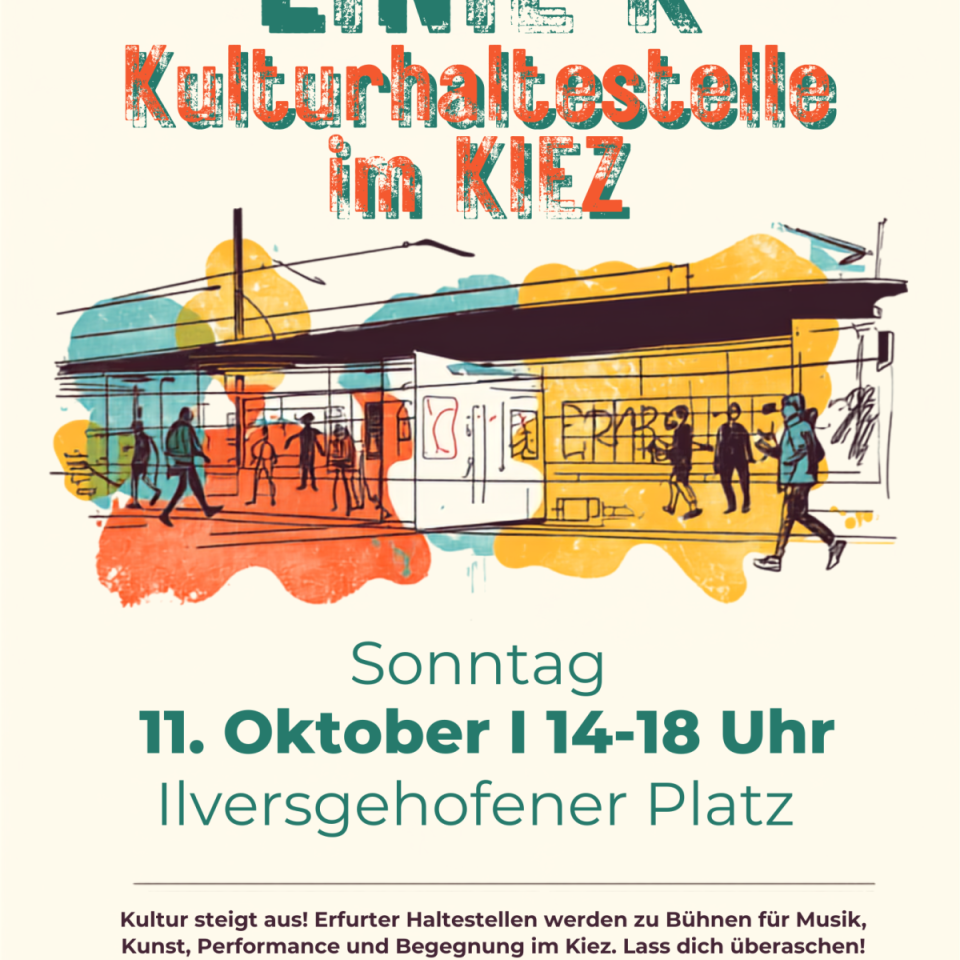 Linie K - Kulturhaltestelle im Kiez Cover